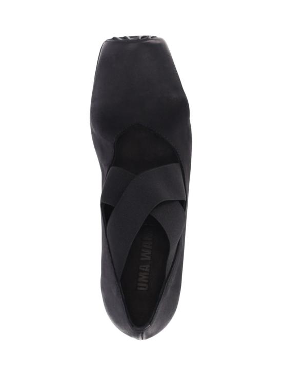 26FW 우마 왕 플랫 슈즈 US9006UW097 Black - UMA WANG