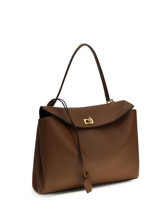 26SS 발렌시아가 로데오 미디움 핸드백 7897722AA4V BROWN