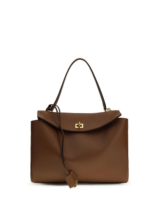 26SS 발렌시아가 로데오 미디움 핸드백 7897722AA4V BROWN - BALENCIAGA