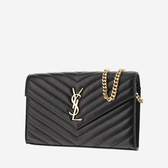  생로랑 클러치/파우치 377828 BLACK - SAINT LAURENT