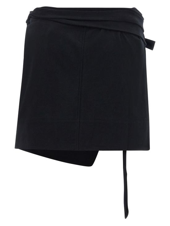 26SS 이자벨마랑 데님 숏팬츠 IS331104BM BLACK - ISABEL MARANT