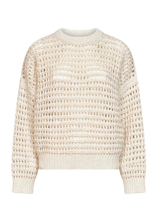 26FW 브루넬로 쿠치넬리 스웨터 MGO378800 CGM42 BEIGE