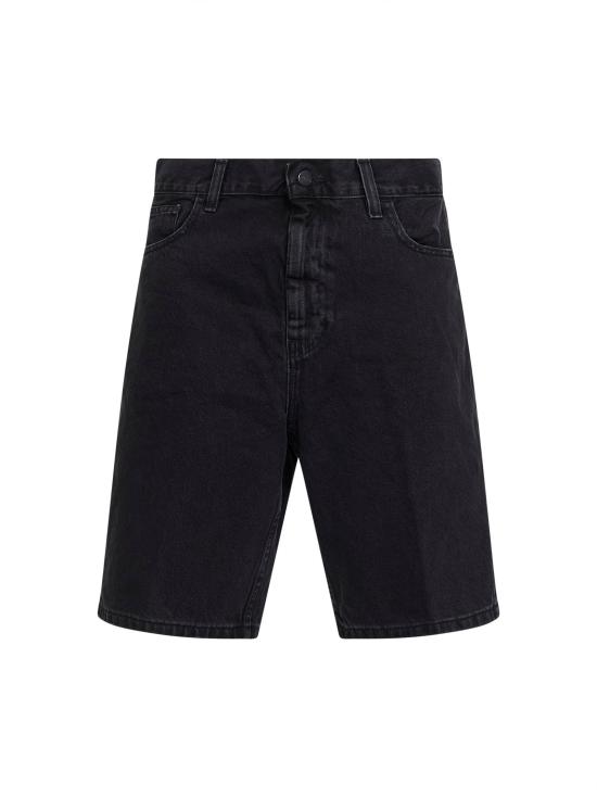 26SS 칼하트 WIP 숏팬츠 I037021 8906 BLACK