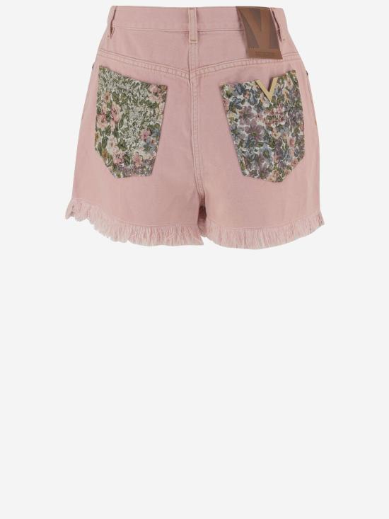 26SS 발렌티노 가라바니 데님 숏팬츠 8B3DDB8S PINK