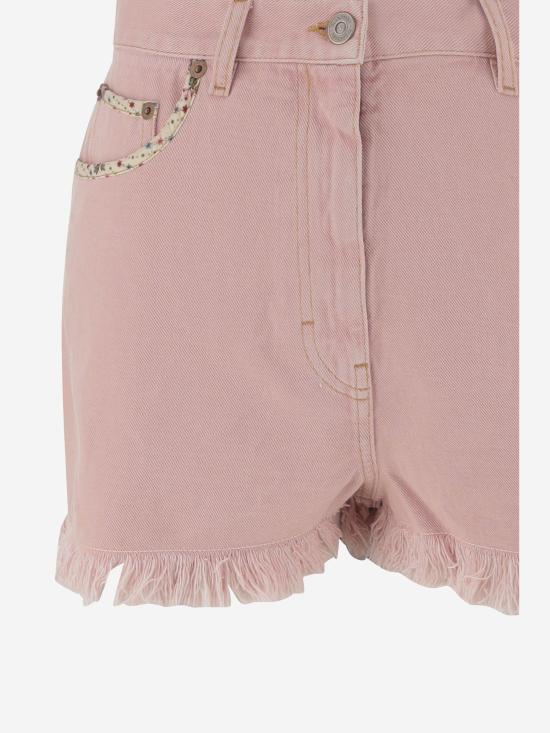 26SS 발렌티노 가라바니 데님 숏팬츠 8B3DDB8S PINK - VALENTINO GARAVANI