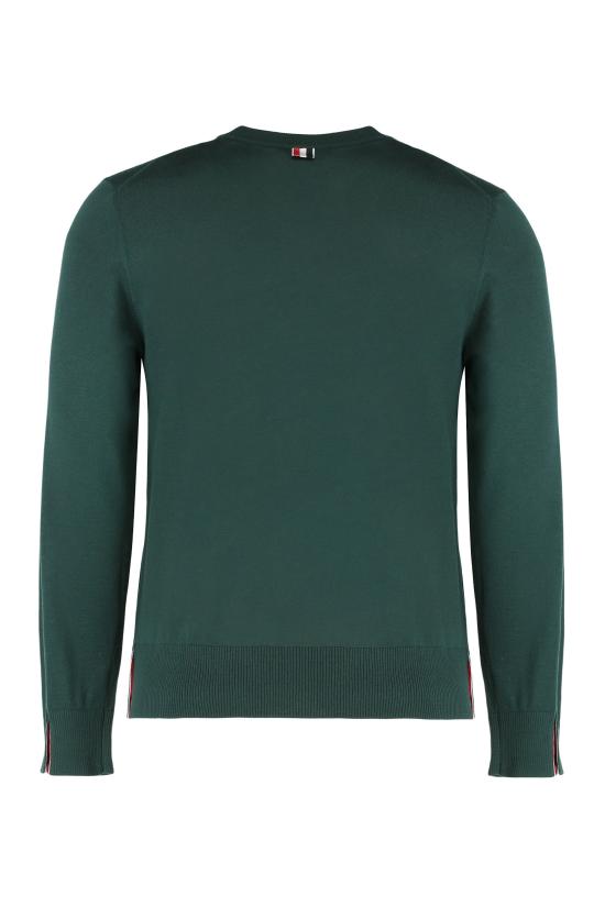25FW 톰브라운 스웨터 MKA474A GREEN - THOM BROWNE