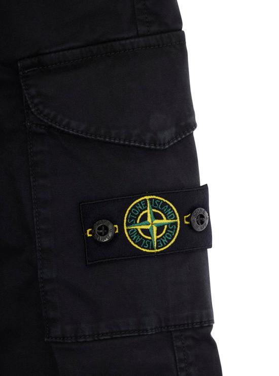 25FW 스톤 아일랜드 카고 팬츠 K2S163100004S0198 BLACK - STONE ISLAND