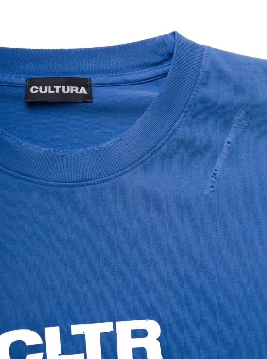 쿨투라 탑 B009 BLUE - CULTURA