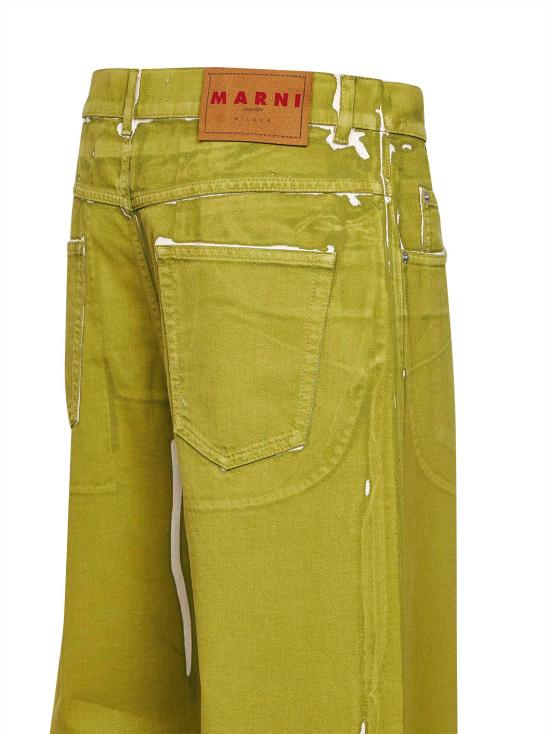 26SS 마르니 데님 팬츠 PUJU0320A1USCY64PRV15 GREEN - MARNI