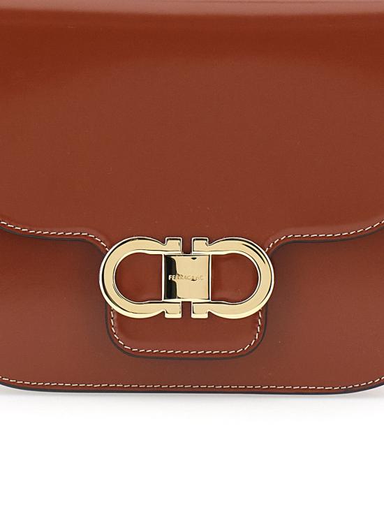 26FW 살바토레 페라가모 크로스백 219867 BROWN - SALVATORE FERRAGAMO