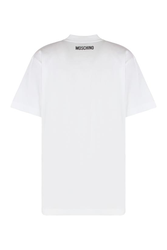 25FW 모스키노 폴로 티셔츠 0722 WHITE - MOSCHINO