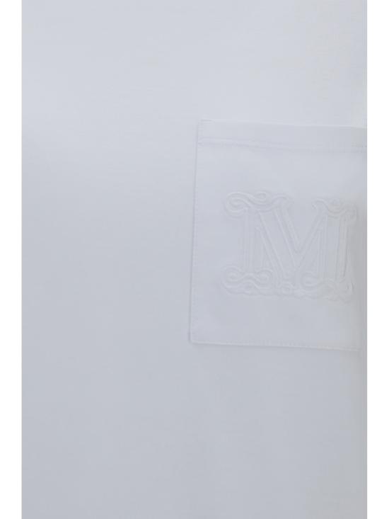 26FW 막스마라 파파이 코튼 저지 티셔츠 2621946051600 WHITE - MAX MARA