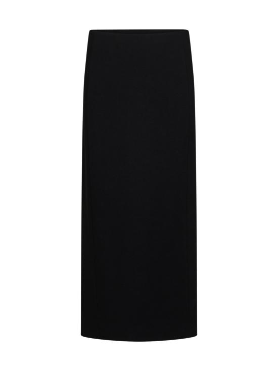 26FW 케이트 코튼 린넨 믹스 테이퍼드 팬츠 41924231 200 BLACK