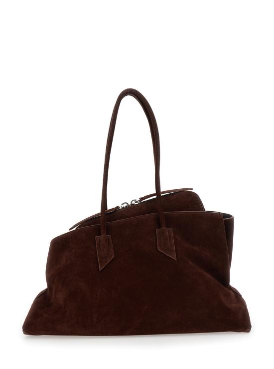 26SS 디 아티코 라 파세지아타 미디엄 탑 핸들 백 250WAH00054 BROWN - THE ATTICO
