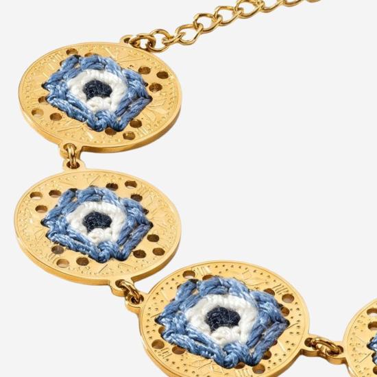  L'Eight Studio 팔찌 BR06GLEYEB GOLD