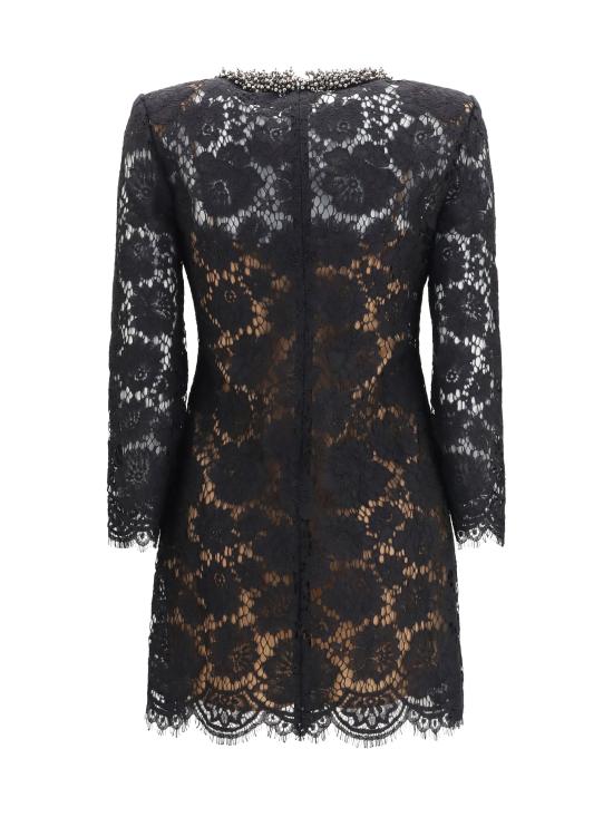26FW 셀프 포트레이트 원피스 AW26045SB BLACK - SELF PORTRAIT