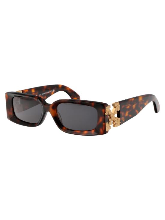 25FW 오프화이트 선글라스 OERI098F23PLA001 6007 BROWN - OFF WHITE