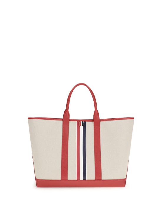 26SS 톰브라운 토트백 UAG261AF0492 RED - THOM BROWNE