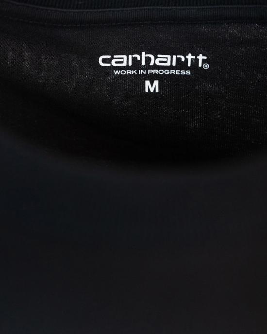26FW 칼하트 WIP 숏슬리브 체이스 티셔츠 I026391 BLACK - CARHARTT WIP