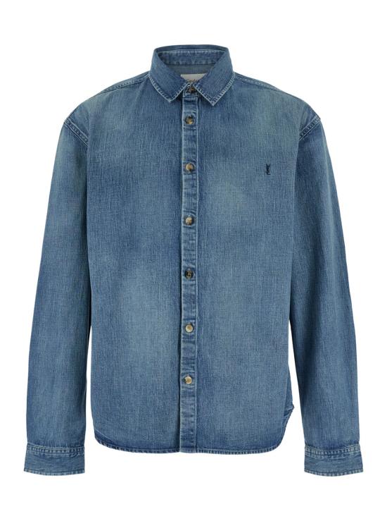 26SS 생로랑 셔츠 823437 BLUE - SAINT LAURENT