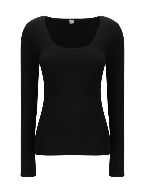 26SS 토템 스웨터 254WRT0571YA0128 BLACK