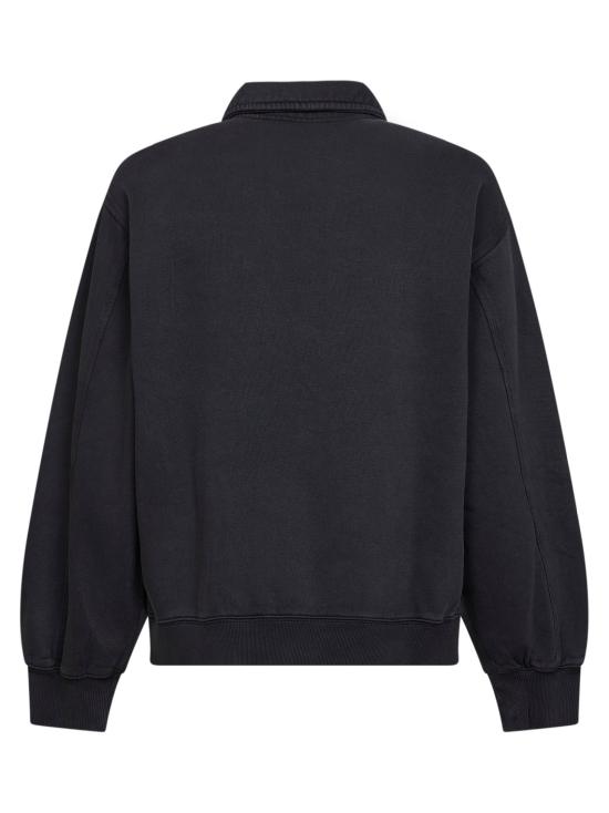 26SS 칼하트 WIP 하프 집 디트로이트 스웨트셔츠 I036350 8906 BLACK - CARHARTT WIP