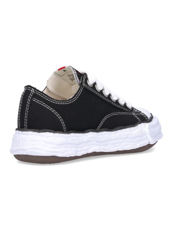 26FW 메종 미하라 야스히로 피터슨23 OG 솔 캔버스 로우탑 A11FW702BLACK - MAISON MIHARA YASUHIRO