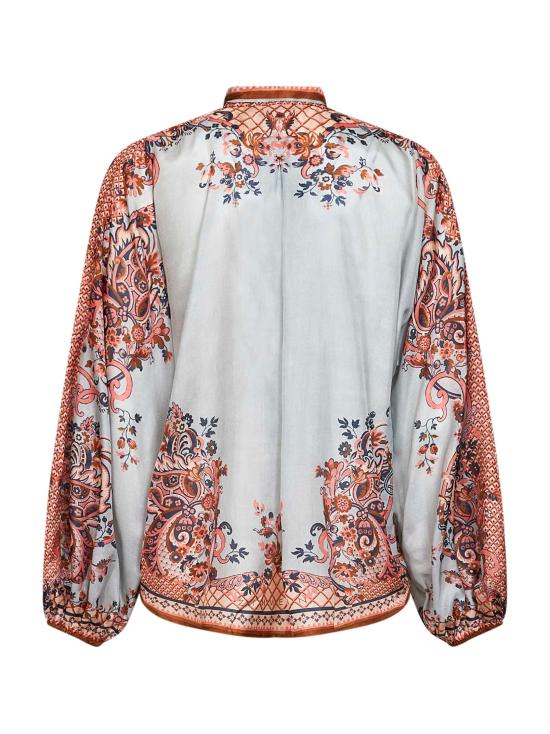 26FW 짐머만 셔츠 4461TSS261 BLUPF MULTICOLOR - ZIMMERMANN