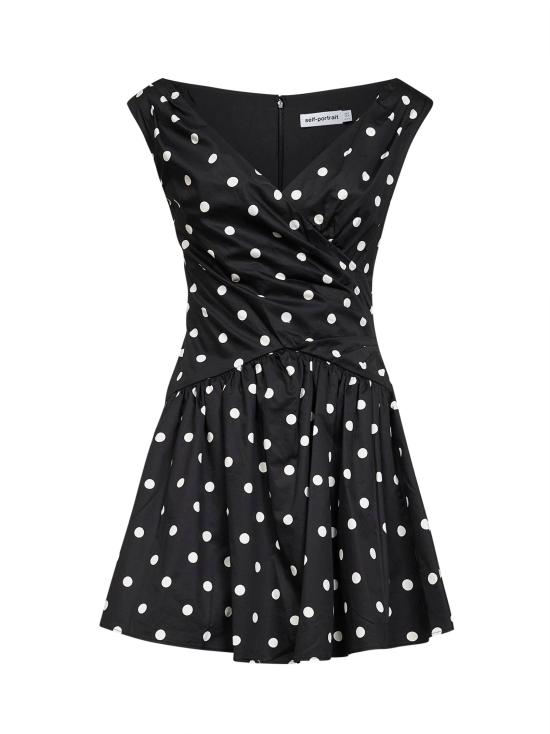 26SS 셀프 포트레이트 원피스 209S BLACK