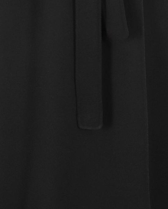 26FW 에스막스마라 에스막스마라 에스투리아 벨티드 울 코트 2629016101600 BLACK - 'S MAX MARA