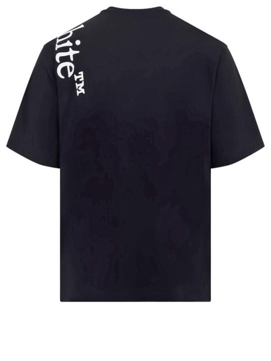 26FW 오프화이트 반팔 티셔츠 44MAA120F26J010001 Black - OFF WHITE