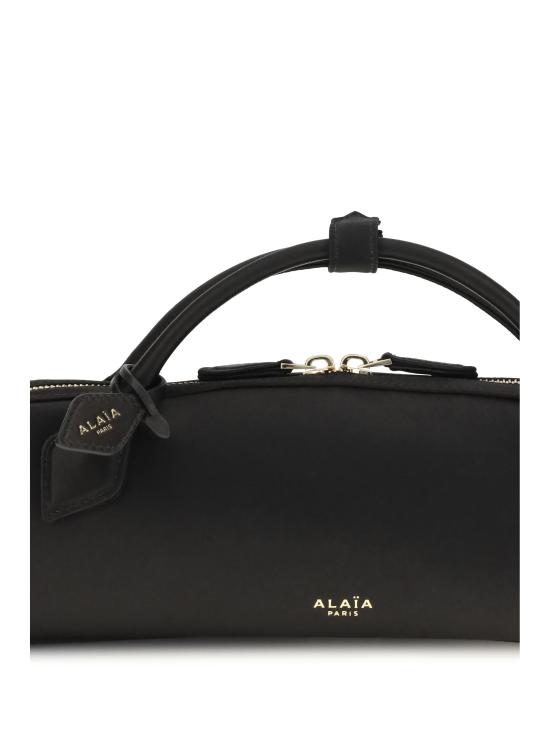 26FW 알라이아 르 테켈 스웨이드 고트스킨 클러치 AA1S06026A024 BLACK - ALAIA