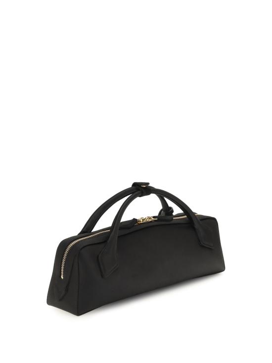 26FW 알라이아 르 테켈 스웨이드 고트스킨 클러치 AA1S06026A024 BLACK - ALAIA