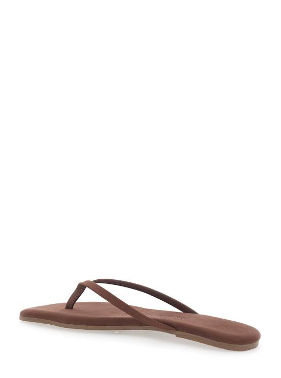 26SS 티키스 샌들 SQUARETOELILYSUEDE BROWN - TKEES