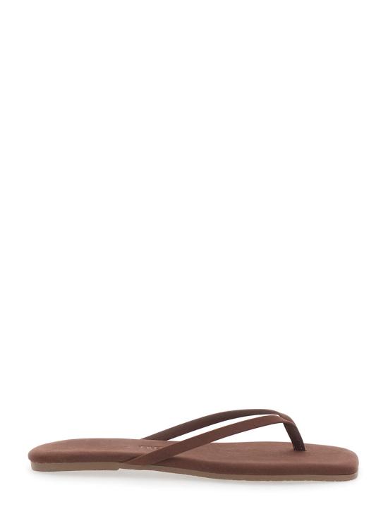 26SS 티키스 샌들 SQUARETOELILYSUEDE BROWN