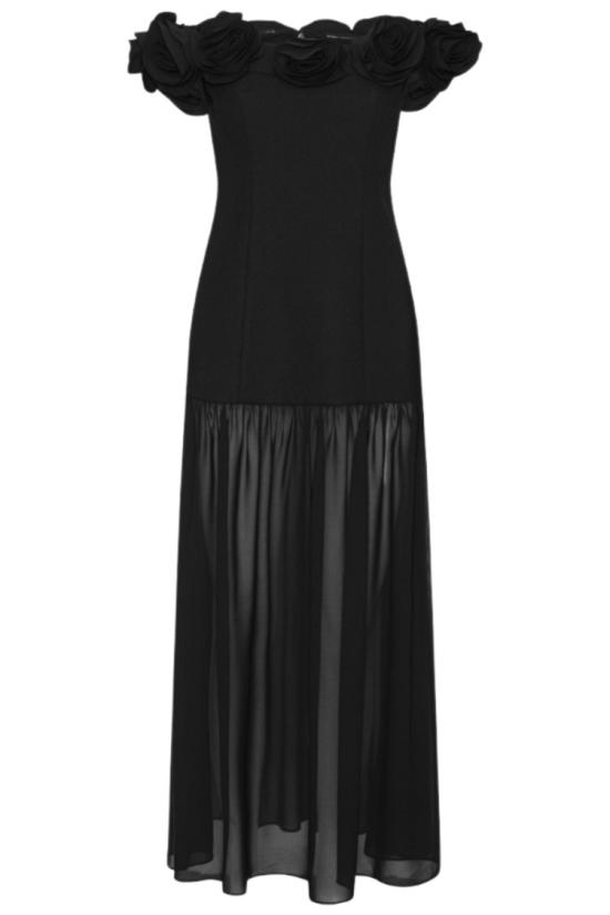 26FW 로테이트 원피스 116624100 099 Black