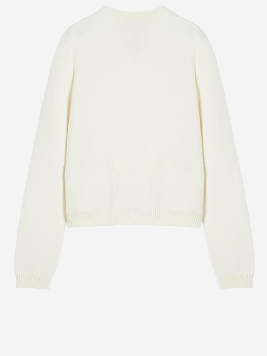26SS 구찌 홀스빗 캐시미어 가디건 홀스빗 캐시미어 가디건 851977 WHITE - GUCCI