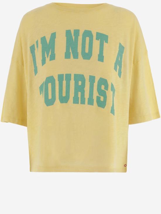26SS ONE TEE 폴로 티셔츠 MARGARETH YELLOW - ONE TEE