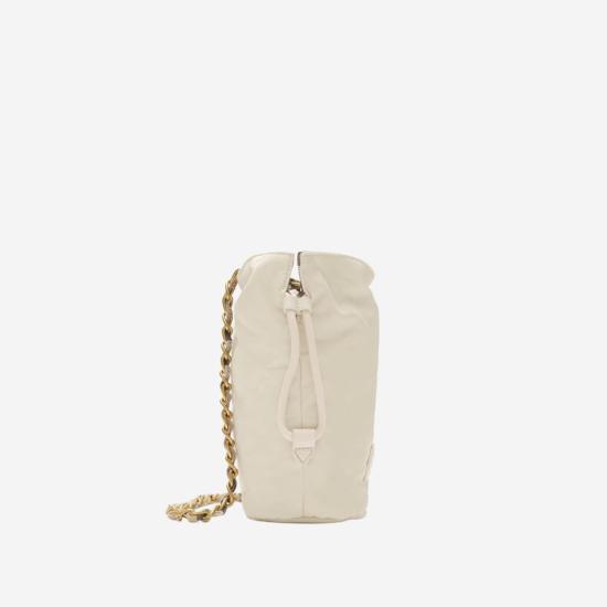 26SS 버버리 퀼티드 체인 숄더백 8123753 WHITE - BURBERRY
