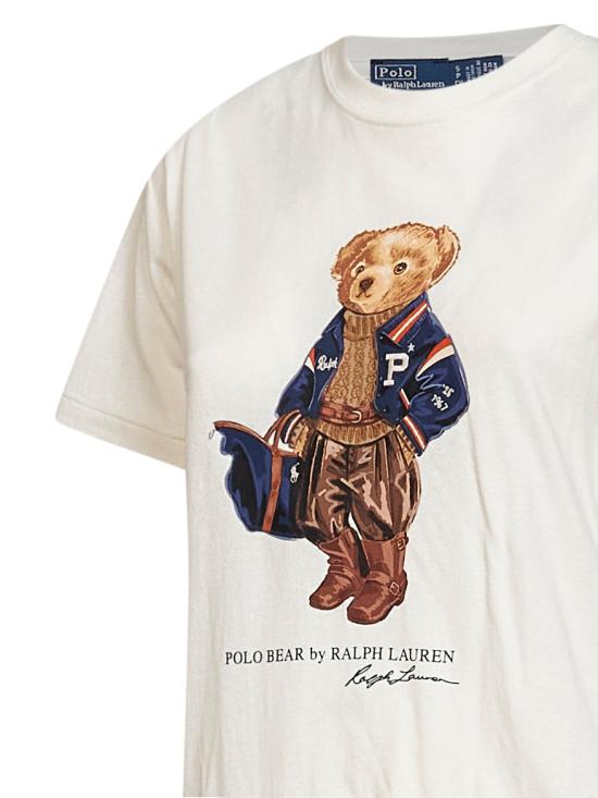 26FW 폴로 랄프로렌 폴로 티셔츠 211B17774 001 WHITE - POLO RALPH LAUREN