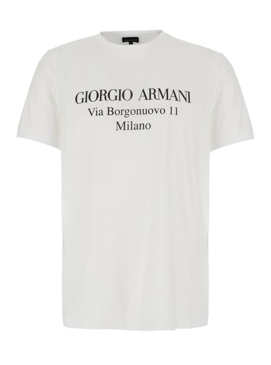 26FW 조르지오 아르마니 탑 GM004804 WHITE