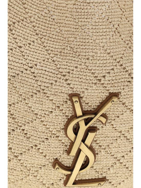 26SS 생로랑 라피아 이카레 쇼핑백 868740GAAGT BEIGE - SAINT LAURENT