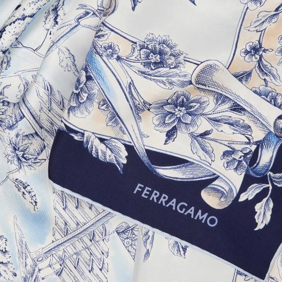  살바토레 페라가모 머플러/스카프 310244 NAVY - SALVATORE FERRAGAMO