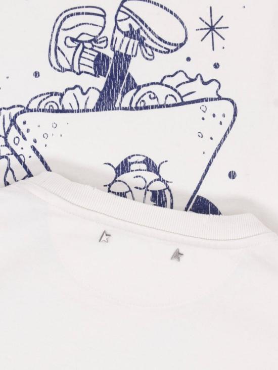 26FW 골든구스 탑 GWP01220 P00264011560 White - GOLDEN GOOSE