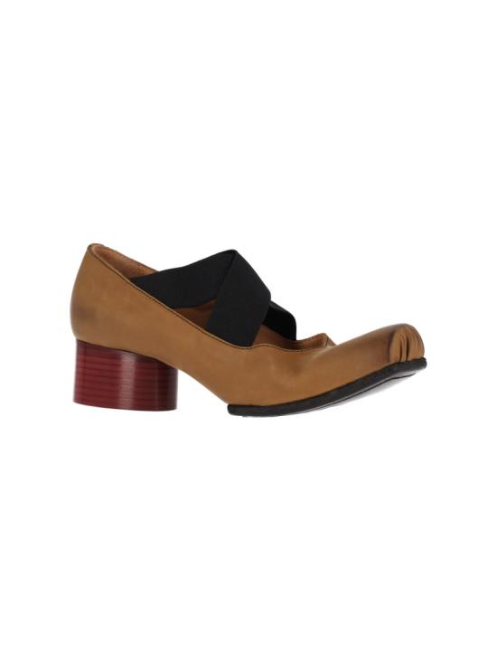 26FW 우마 왕 힐/펌프스 US9106UW247 Brown - UMA WANG