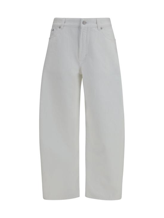 26FW 알라이아 데님 팬츠 AA9P1406D027D WHITE - ALAIA
