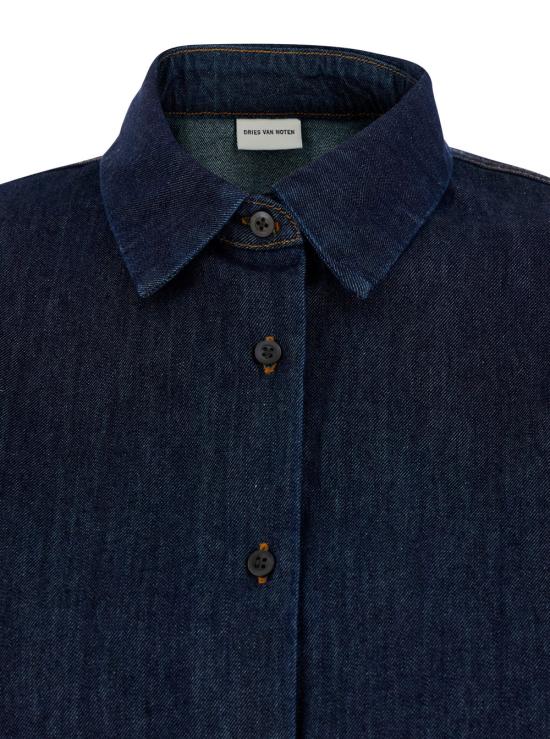 26SS 드리스 반 노튼 셔츠 130729 BLUE - DRIES VAN NOTEN