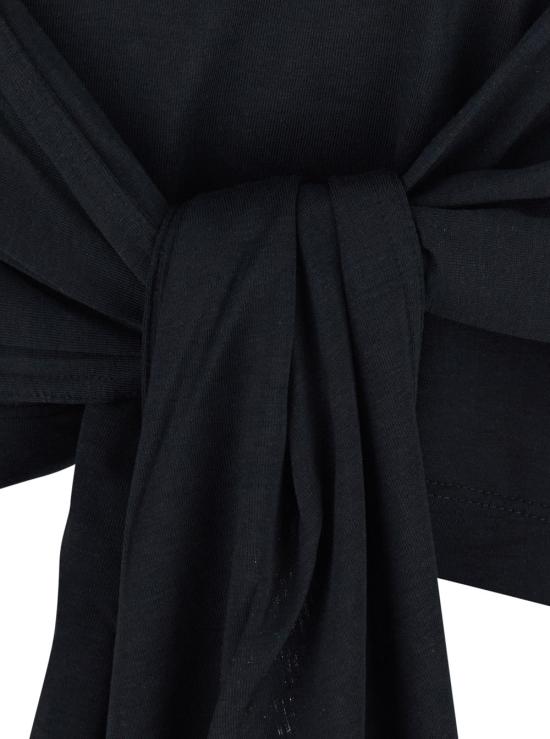 26FW 토템 폴로 티셔츠 263WRT0755FB0419 BLACK - TOTEME