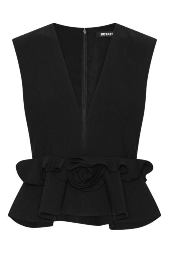 26FW 로테이트 탑 116652100 099 Black