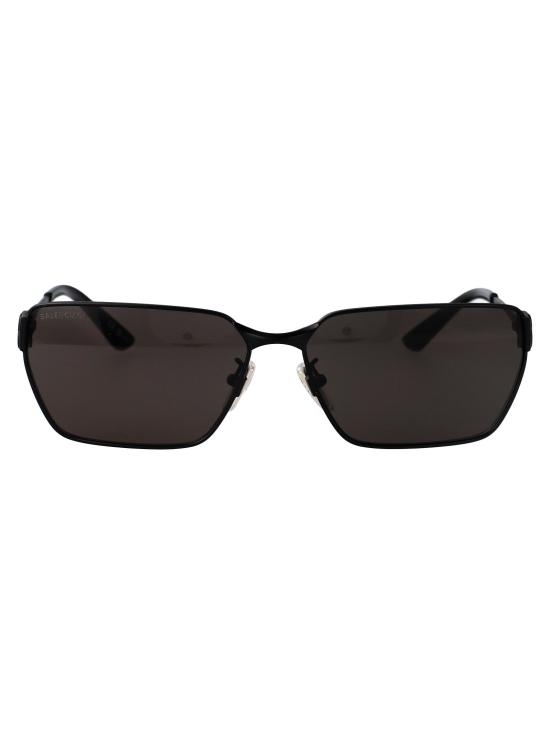  발렌시아가 메탈 사각 프레임 선글라스 BB0374SK BLACK